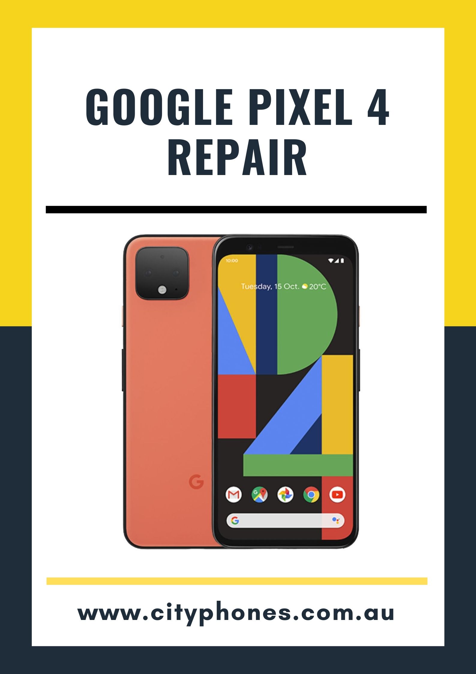 google pixel 4 screen repair in melbourne