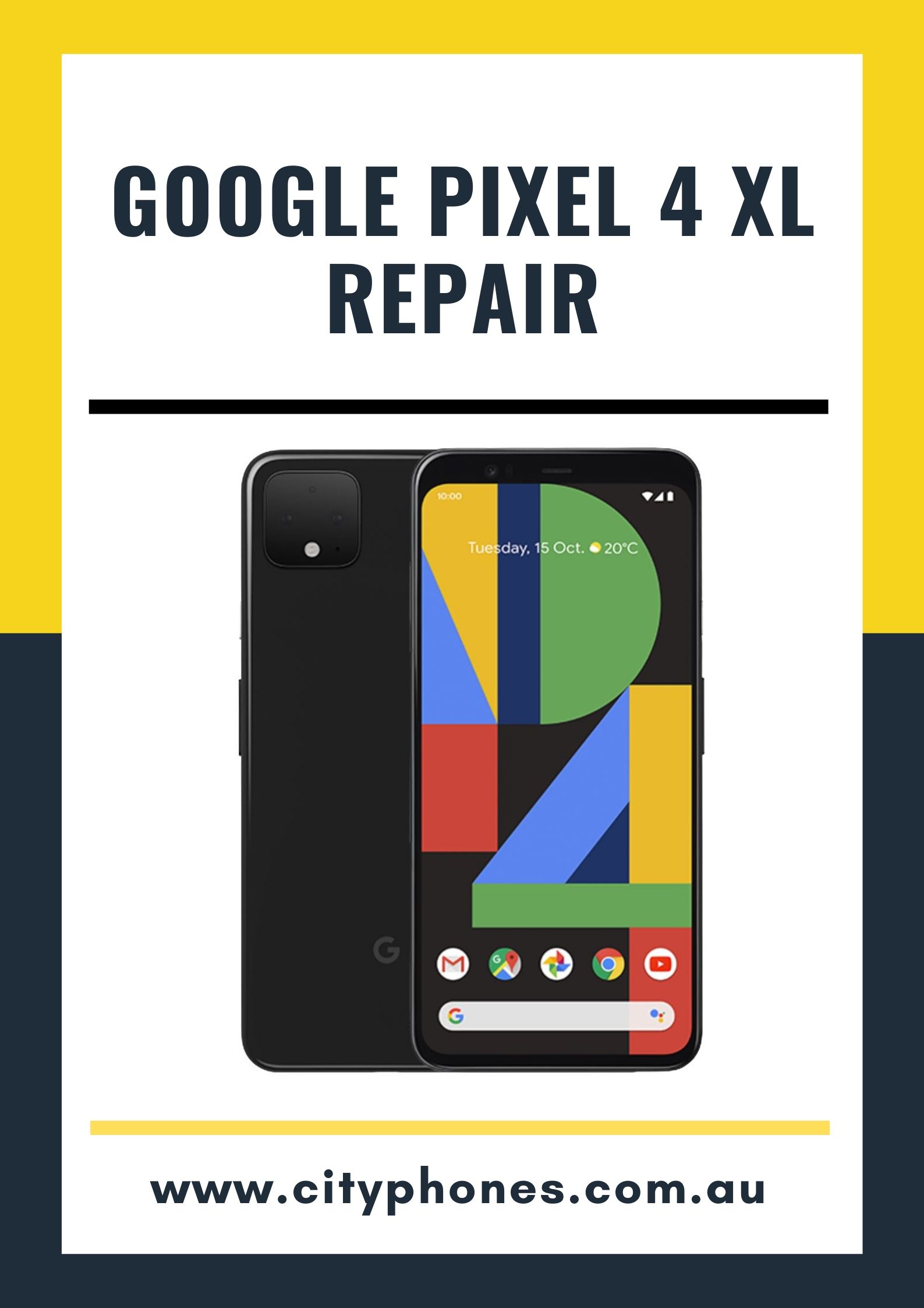 google pixel 4 xl screen repair