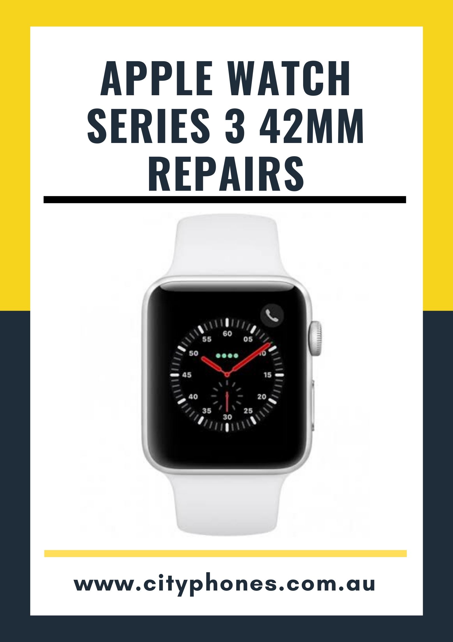 apple watch series 3 screen repair