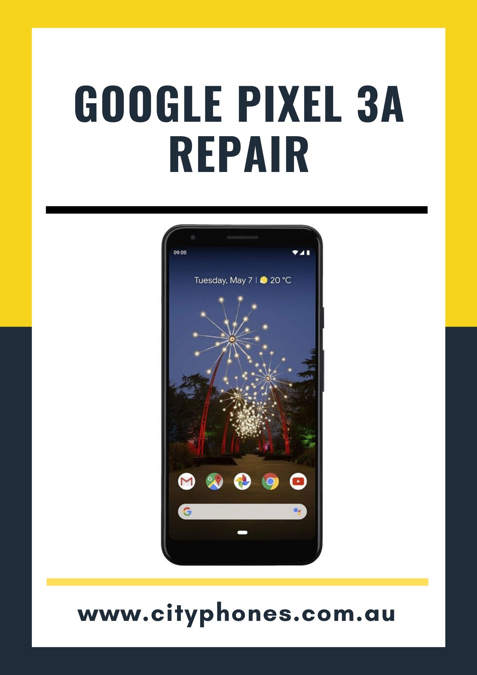 Google Pixel 3A screen Repair