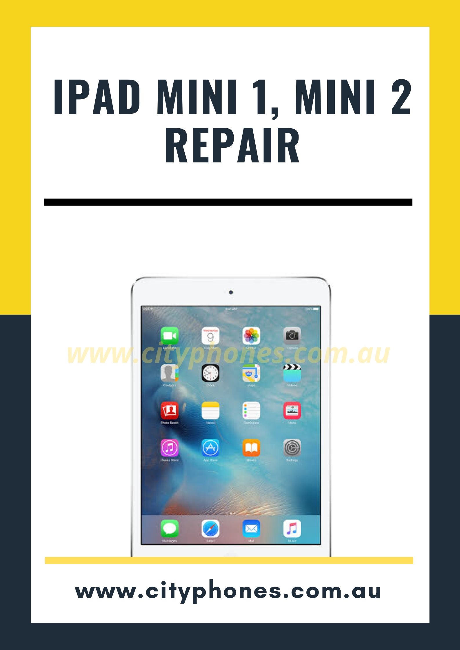 ipad mini screen repair in melbourne