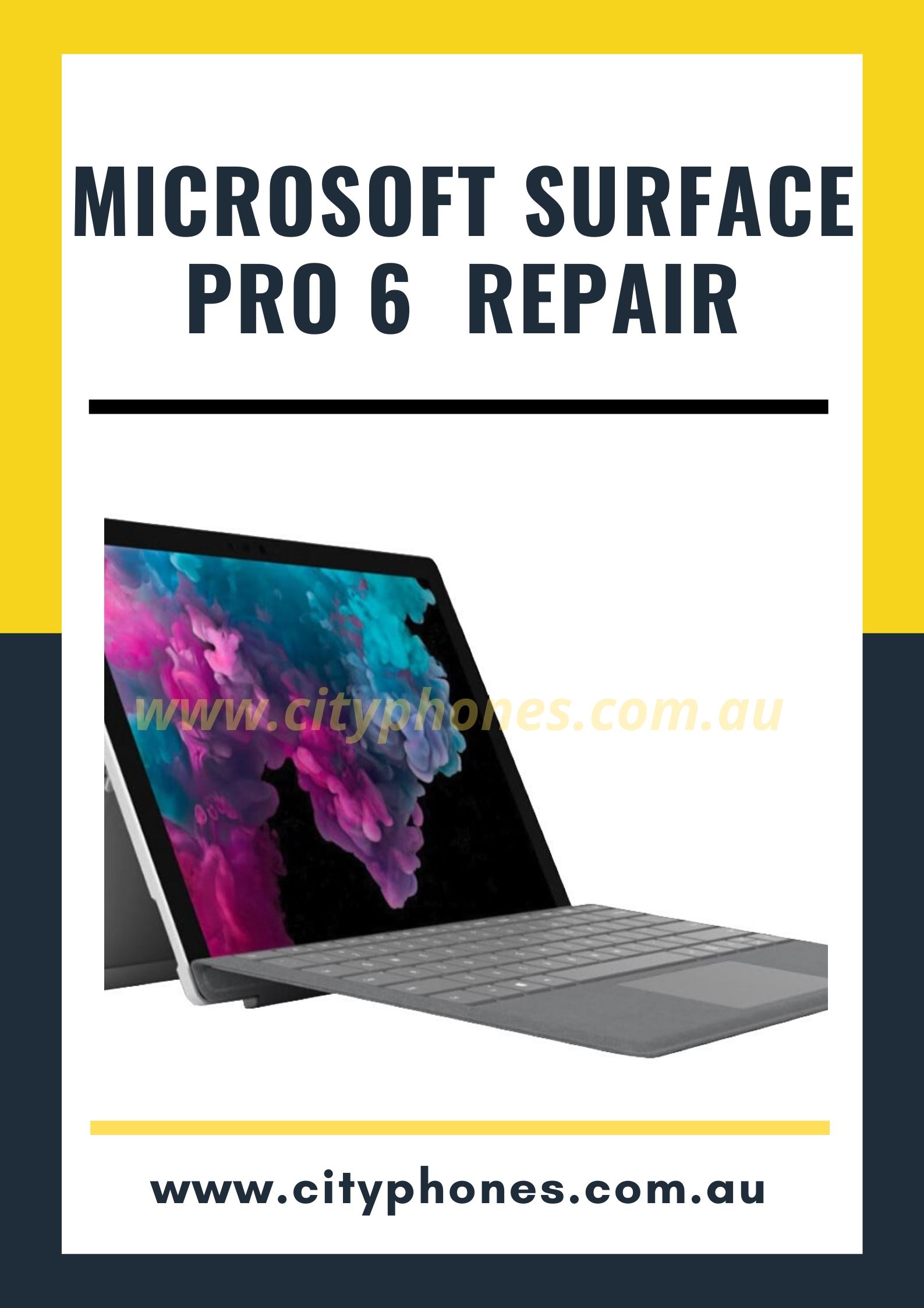 microsoft surface pro 6 screen repair