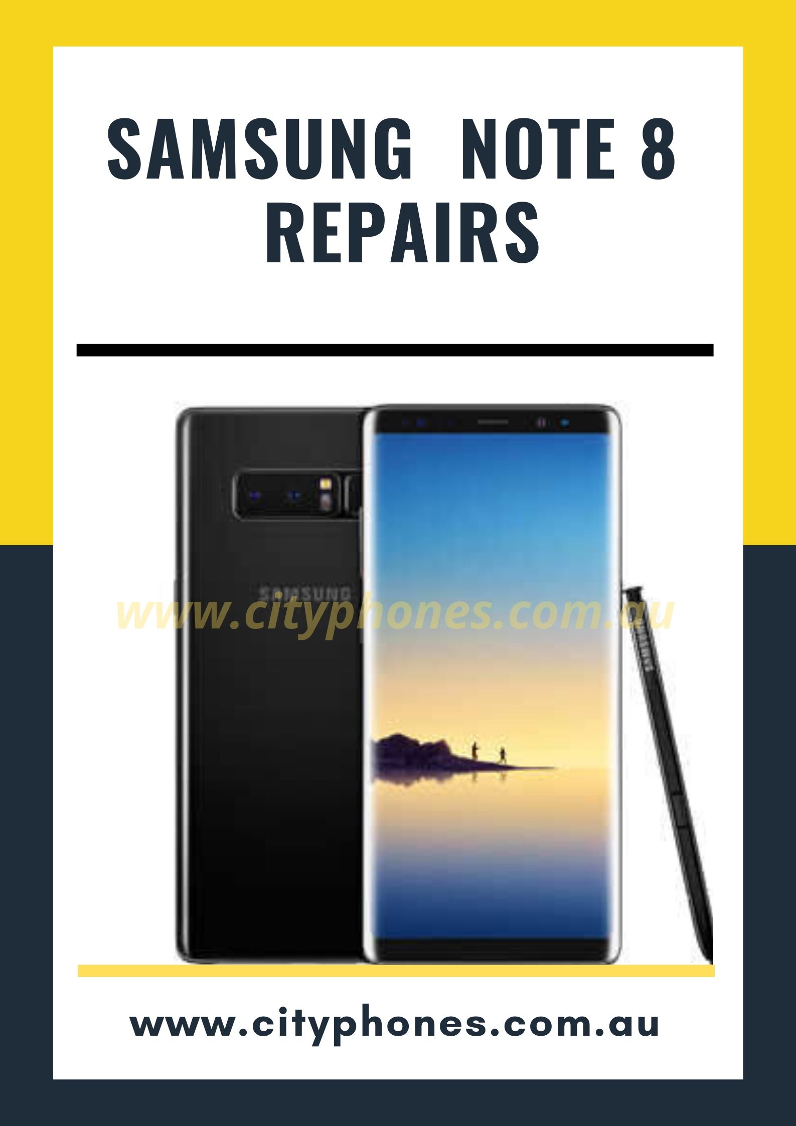 cost to fix note 8 screen