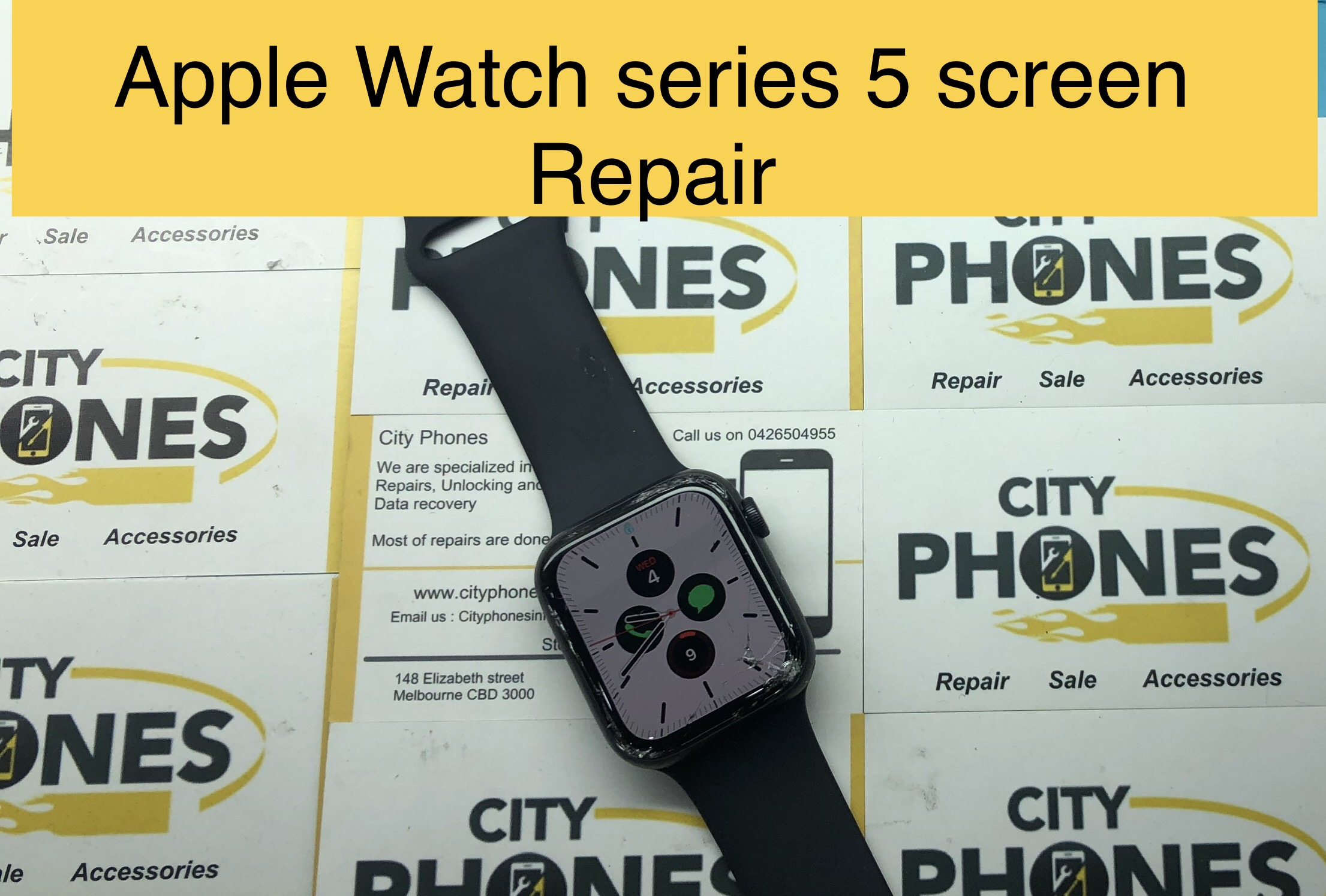fix apple watch screen series 5