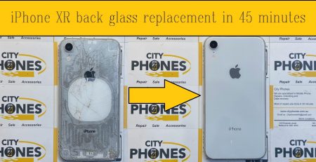 iPhone xr back glass repair
