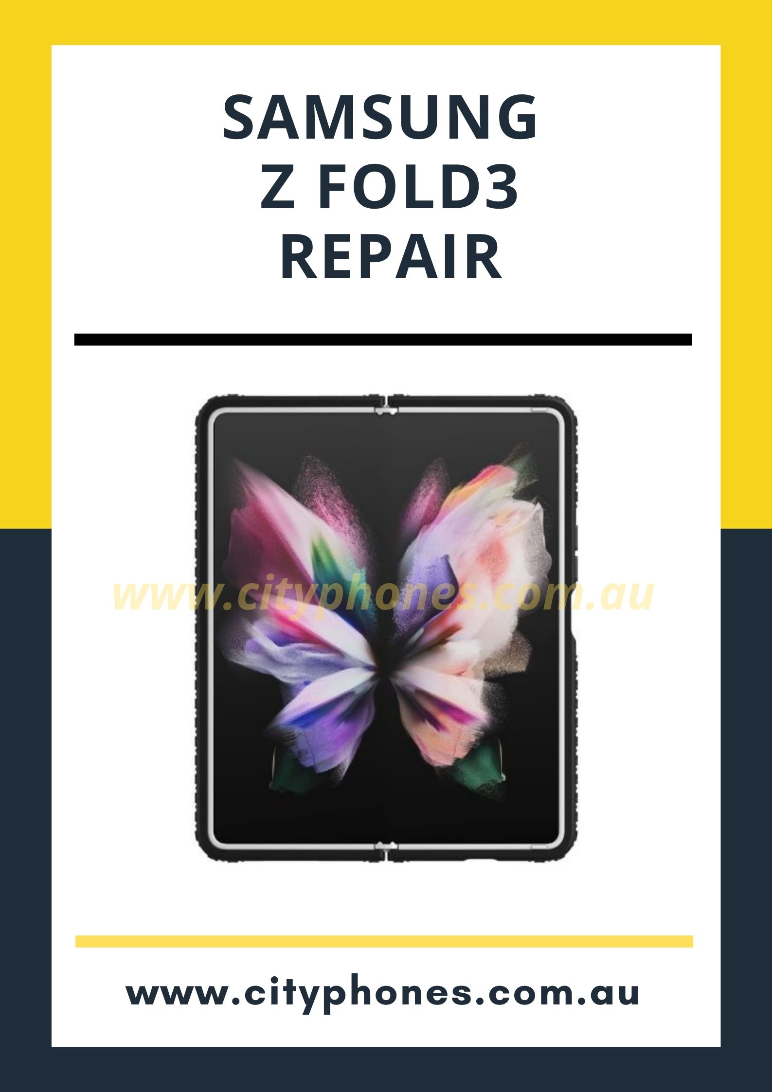 Samsung z fold3 repair