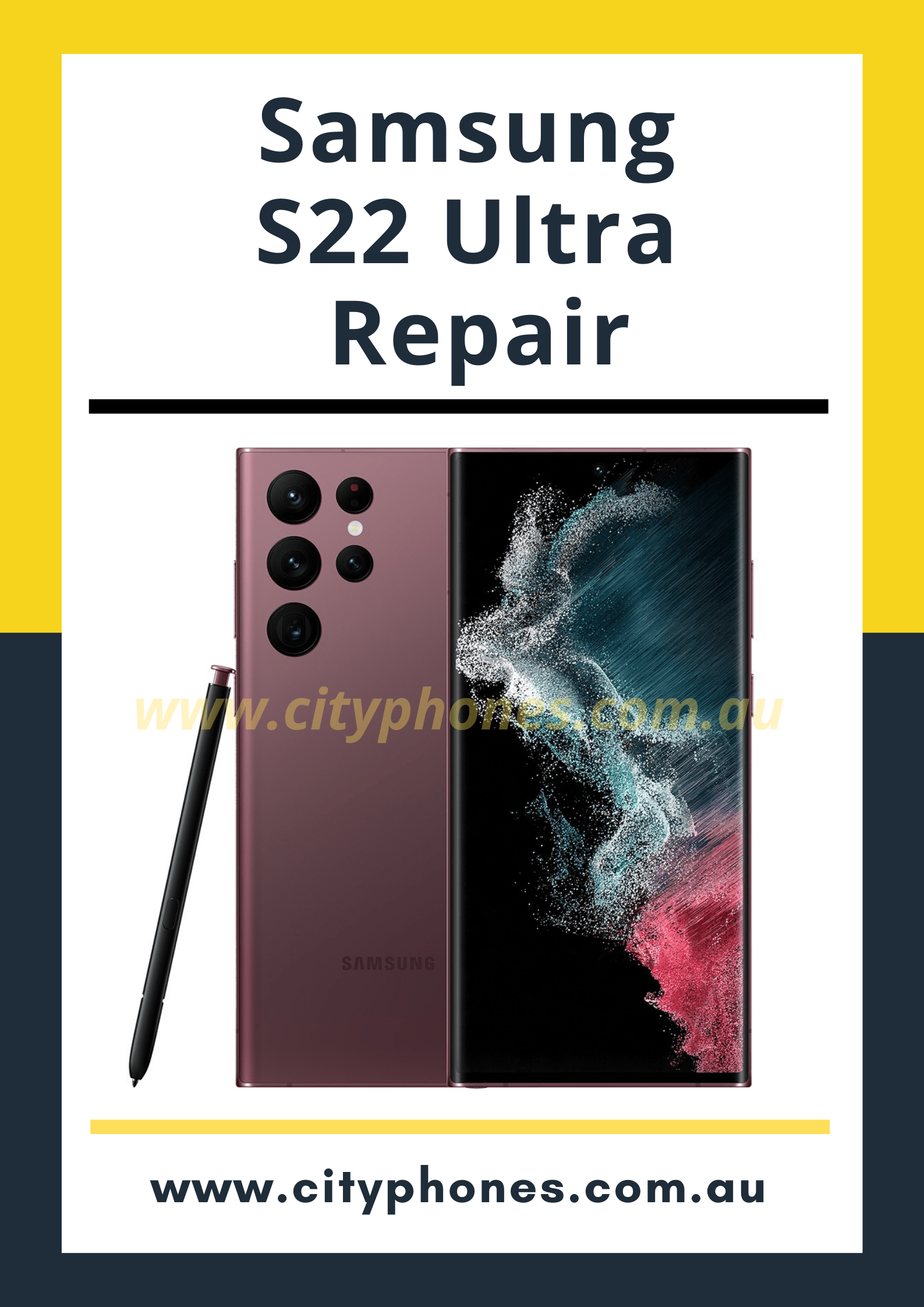 Samsung S22 Ultra Repair