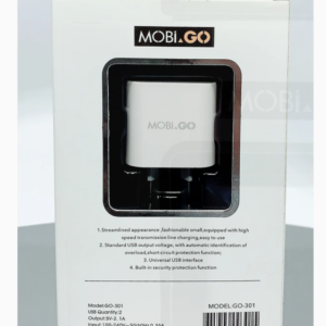 Mobigo dual USB fast home charger GO301 - Image 3