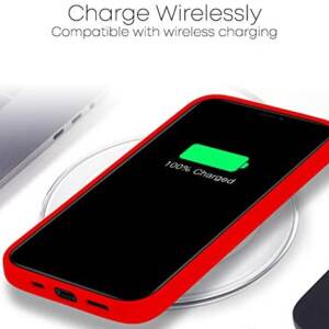 iPhone 14 pro Red Mercury Soft Feeling Jelly Cover Case - Image 4