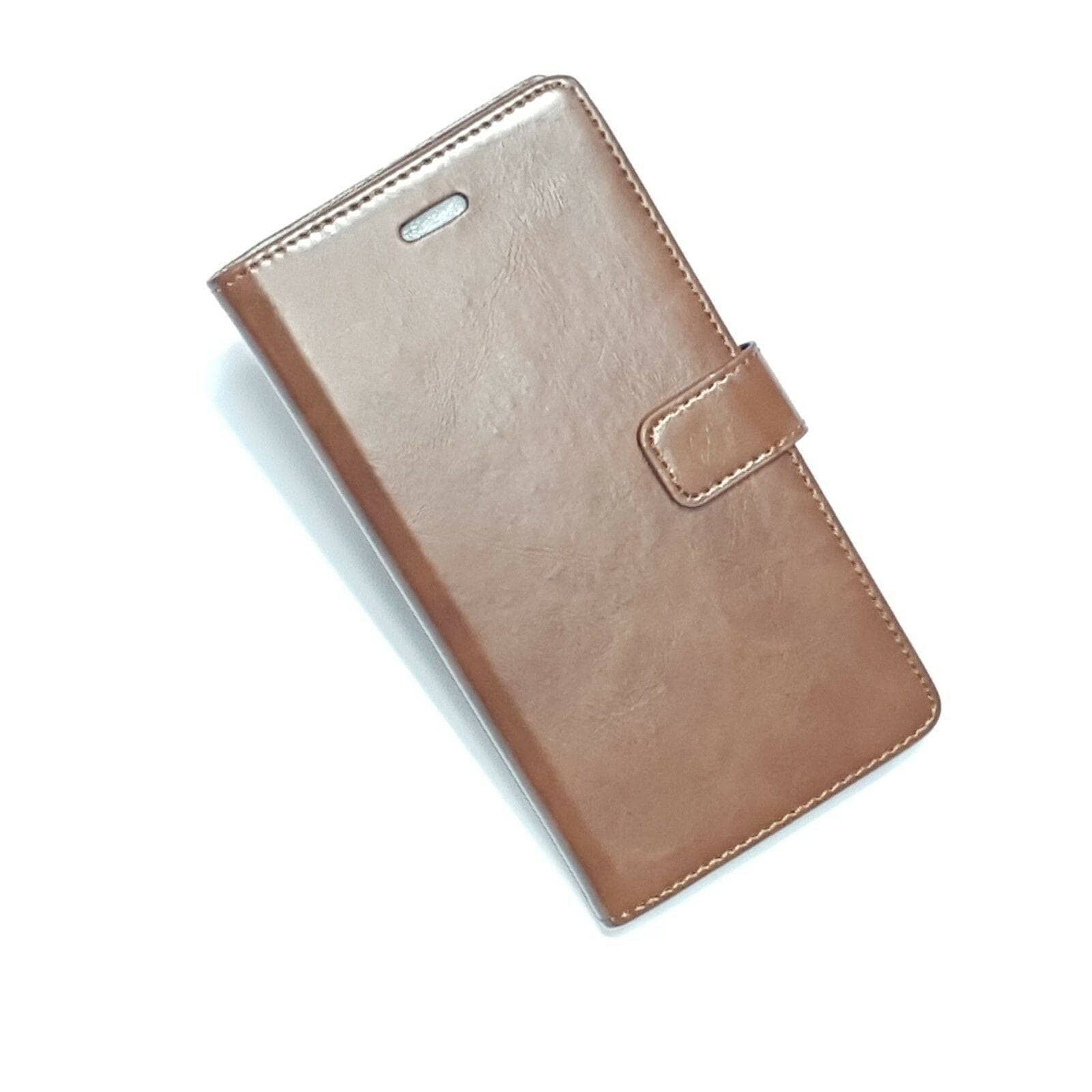 iPhone 14 Pro Mercury Bluemoon Diary Case Brown