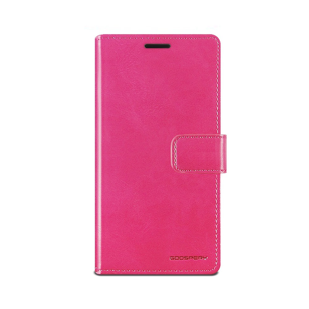 iPhone 14 Pro Mercury Bluemoon Diary Case Hot Pink