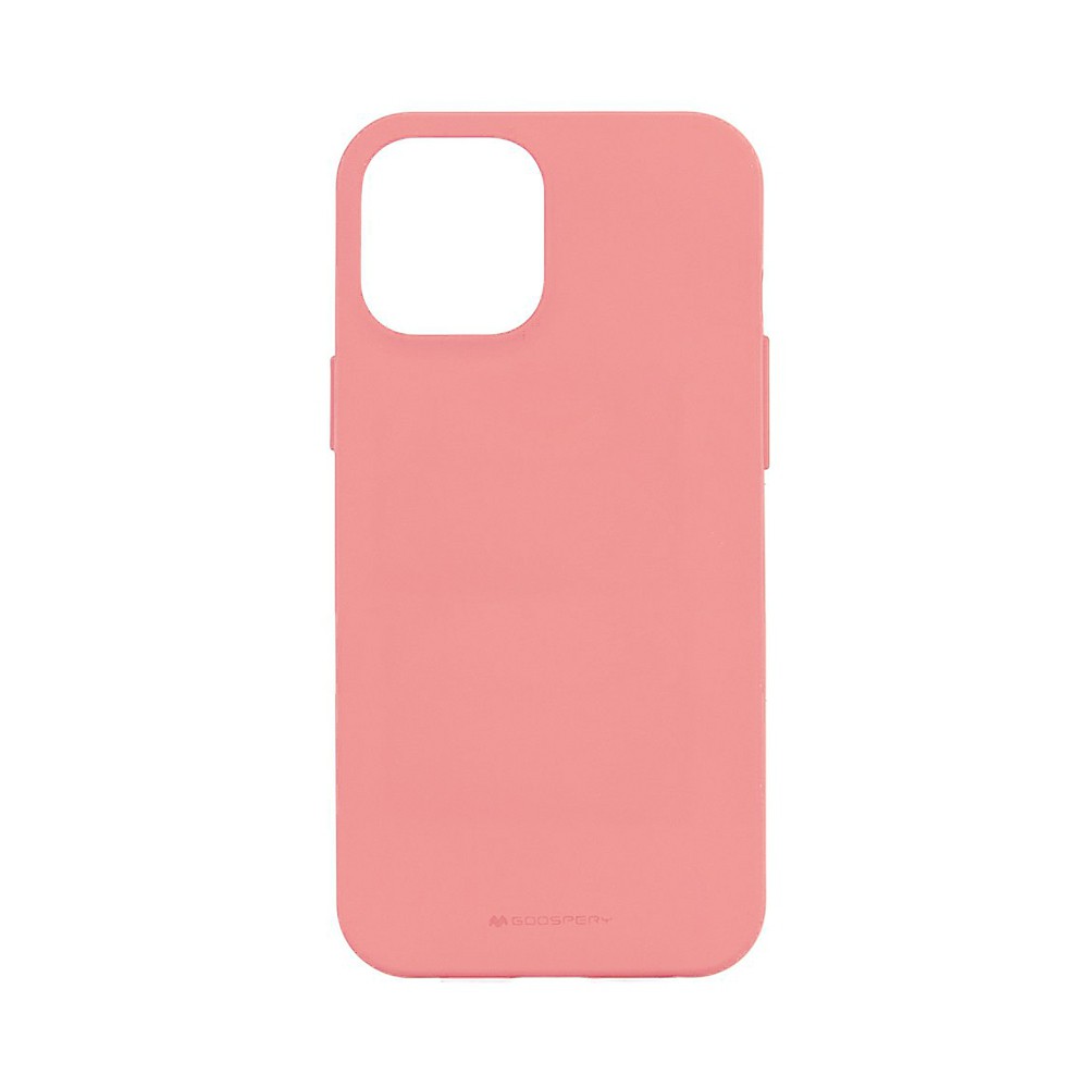 Mercury Soft Feeling Jelly Cover Case for iPhone 15 Plus - Pink