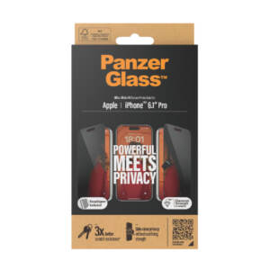 iPhone 15 Pro PanzerGlass Privacy Screen Protector - Image 2