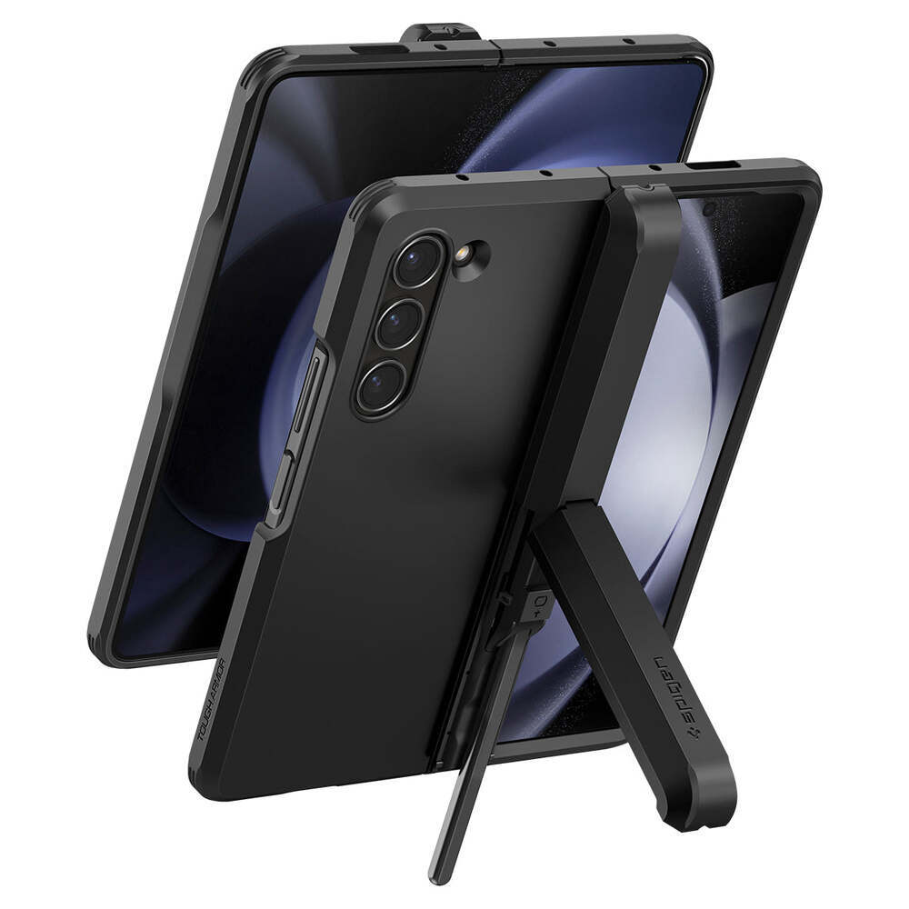 SPIGEN Tough Armor Pro S Pen Holder Case for Samsung Galaxy Z Fold 5 [Colour:Black]