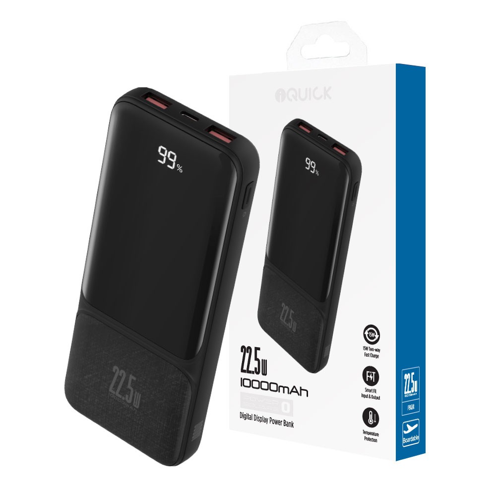 iQuick Power Share 10000 mAh Power Bank 22.5w