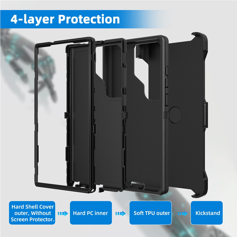 Shockproof Defender case for Google Pixel 8a