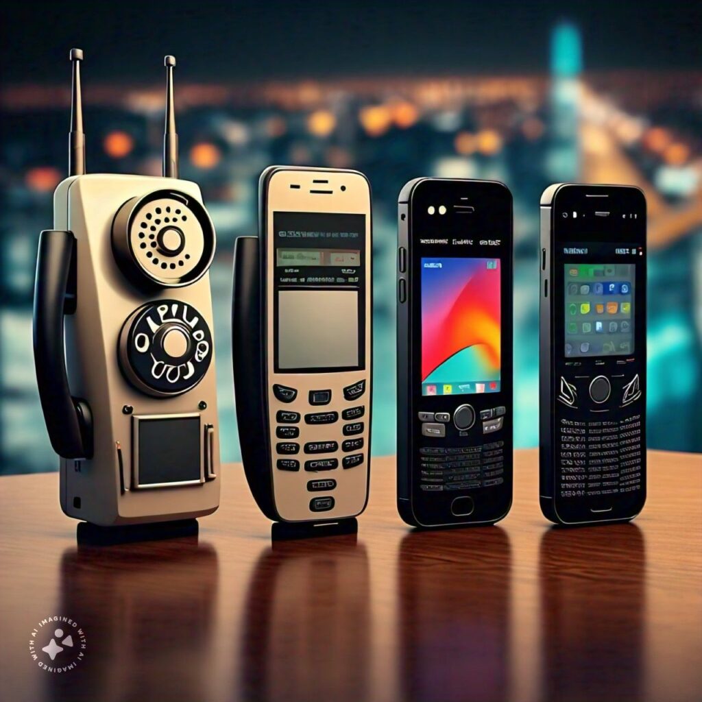 The Evolution of Phones: From Brick to Brilliance
