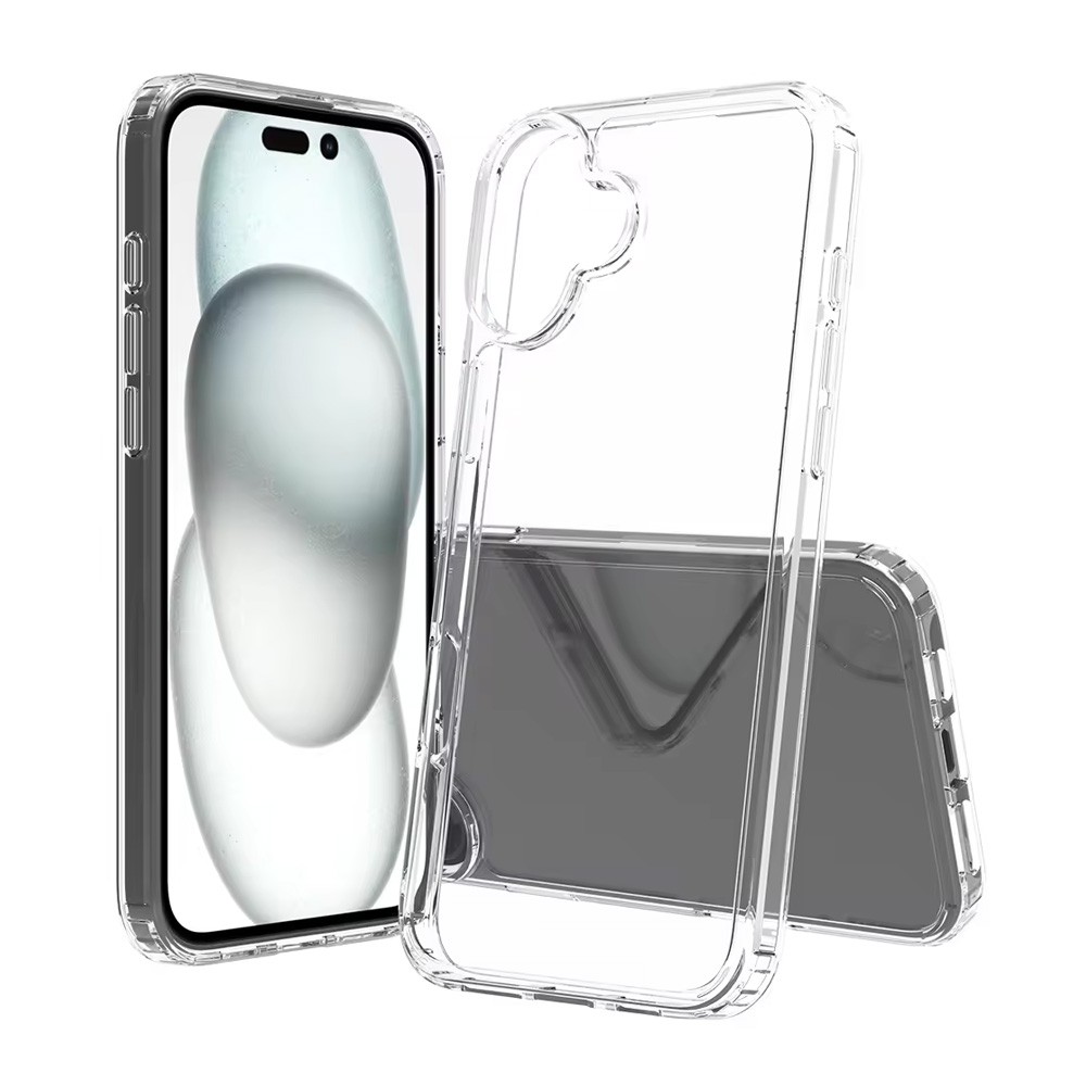 Hybrid Transparent Clear Case for iPhone 16