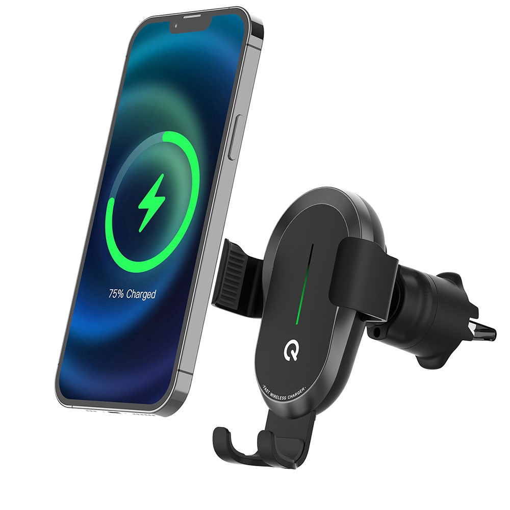 iQuick Z5 15W Wireless Charging Car Holder Gravity Auto-scaling