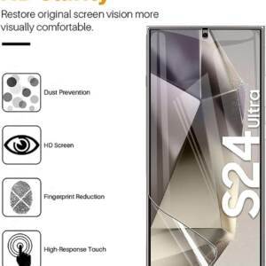 Hydrogel Screen Protector for Samsung S24 Ultra - Image 4