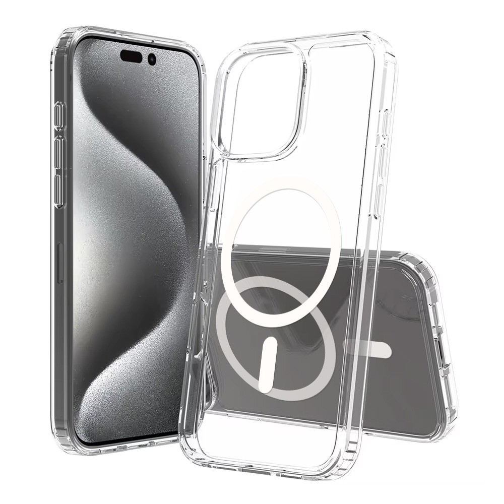 Hybrid Transparent Magsafe Case for iPhone 16 Pro Max