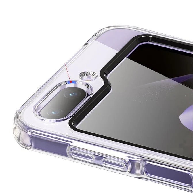 clear case for Samsung Z Flip7