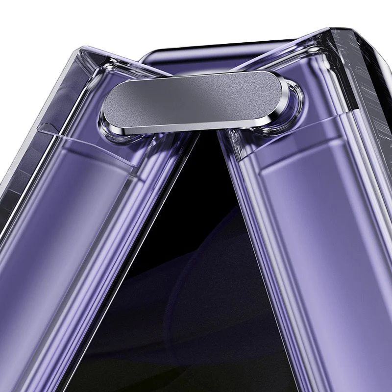 Clear transparent phone case for Z Flip7