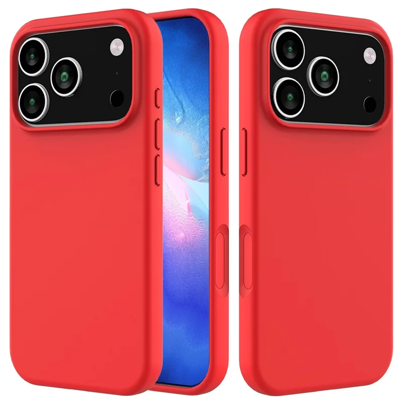 IPhone 17 Pro red silicone case