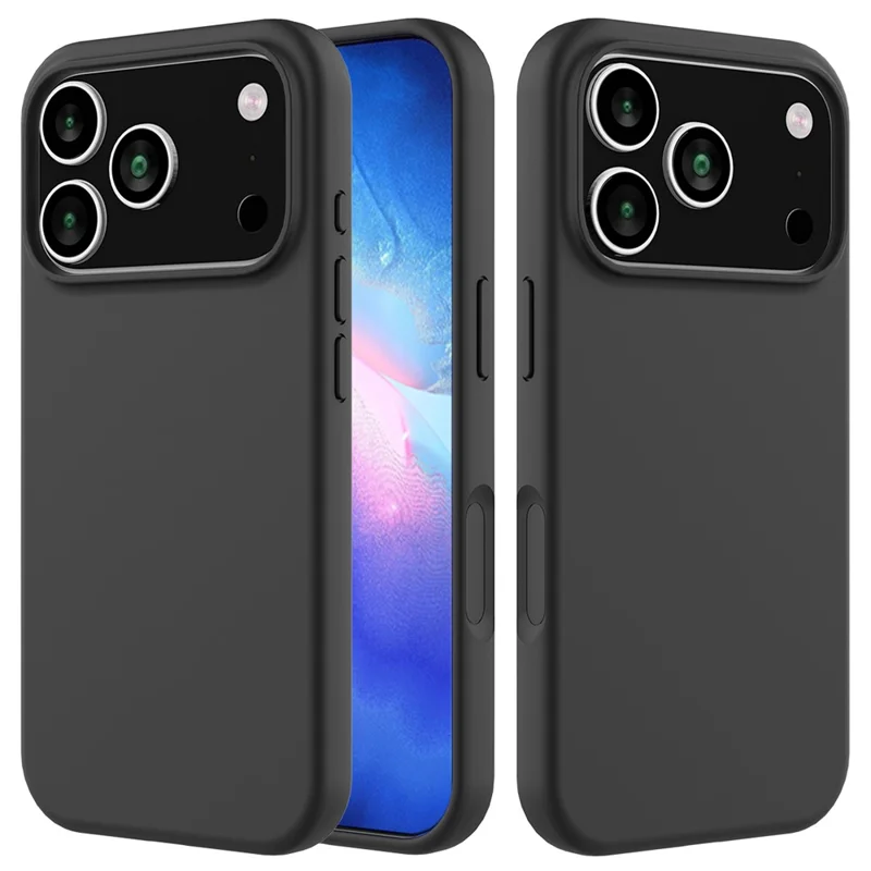 Iphone 17 Pro black silicone case
