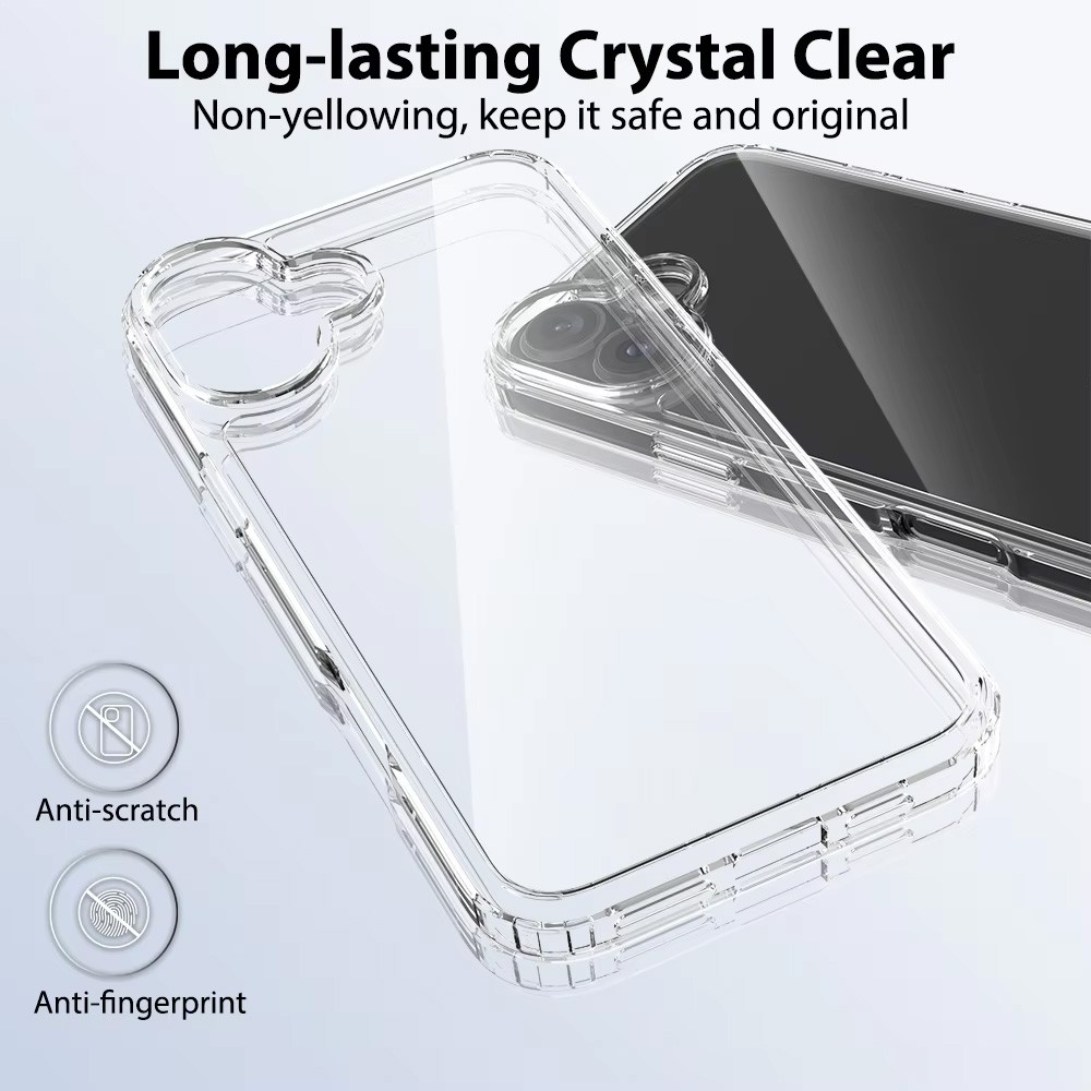 Iphone 17 clear hard case