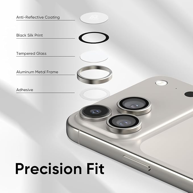 Iphone 17 pro max glass camera lens protector