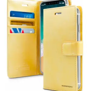 IPhone 17 pro max gold flip case