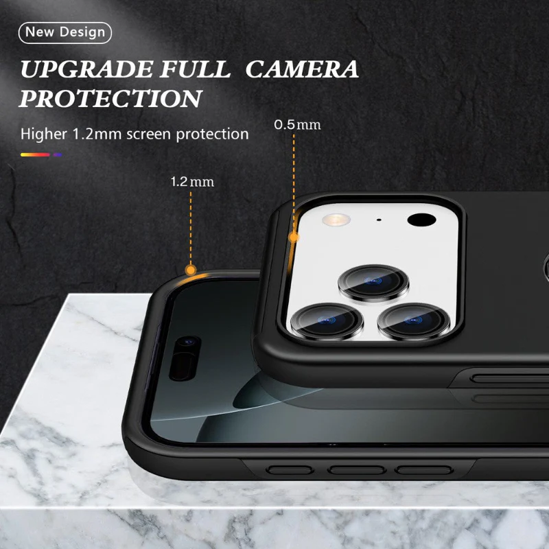 IPhone 17 pro max protective ring case