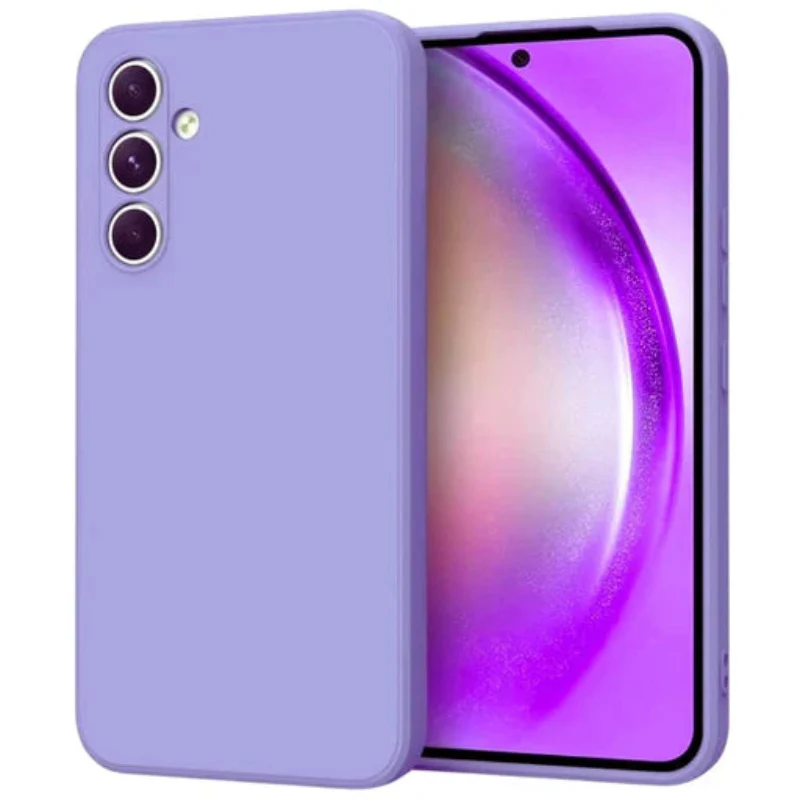 Samsung A16 purple silicone cases