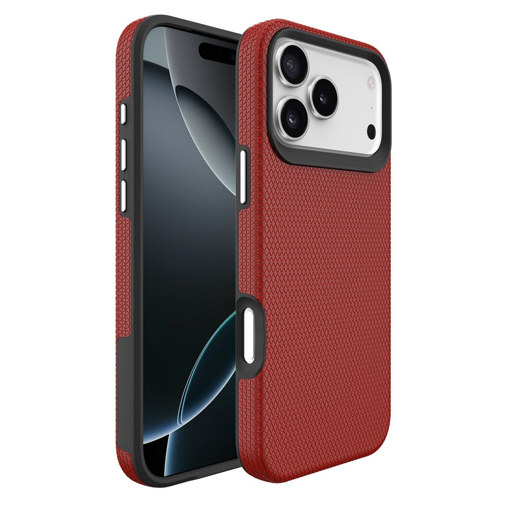 IPhone 17 Pro Max robust case in red color