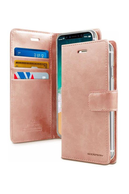 Samsung S25 Ultra flip case in rose gold color