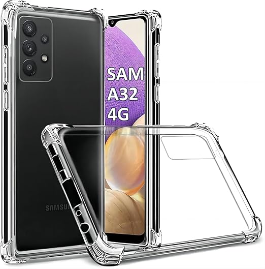 Samsung A32 Clear Hard Protective Case