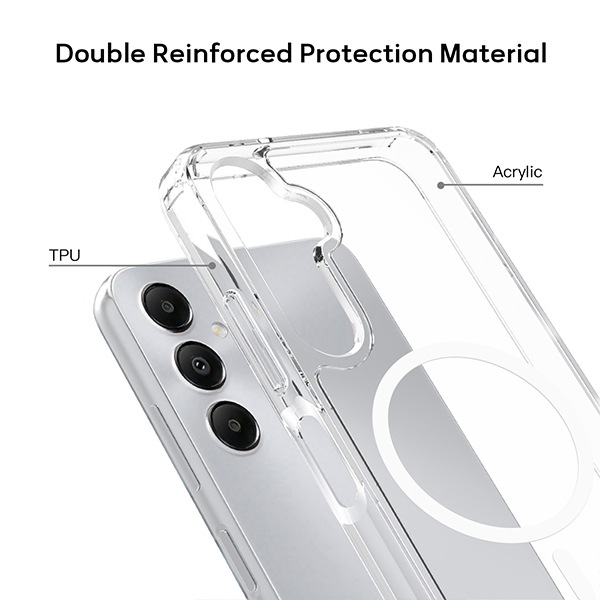 Samsung A55 clear hard case