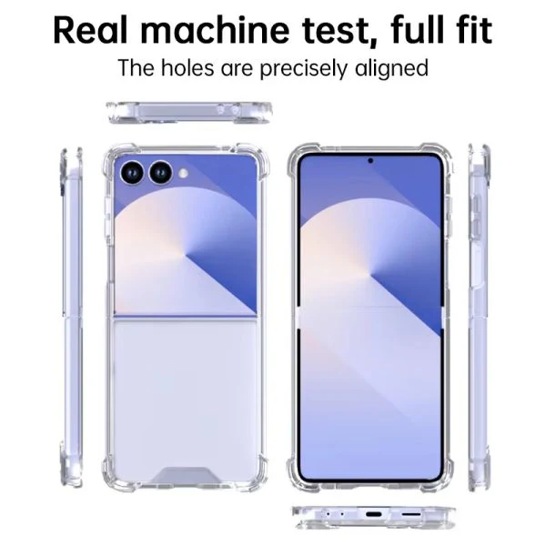 Samsung Z Flip 5 clear hard case