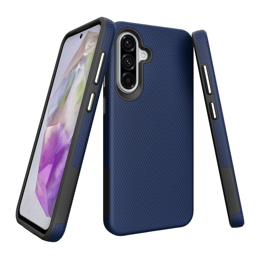 Samsung A56 heavy duty case in navy color
