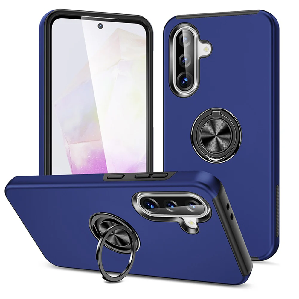 Samsung A56 magnetic case in navy
