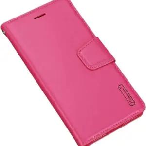 Samsung A55 flip case in pink color