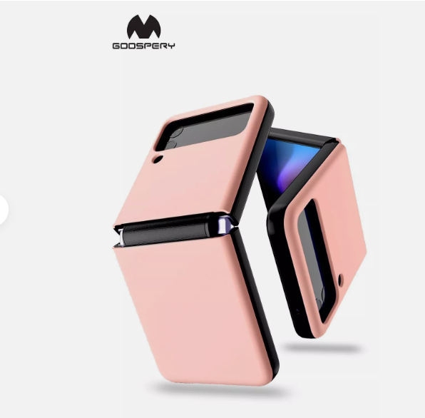 Samsung Z Flip 5 rugged case in pink color