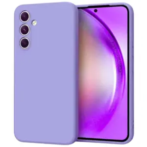 Samsung A25 purple silicone case
