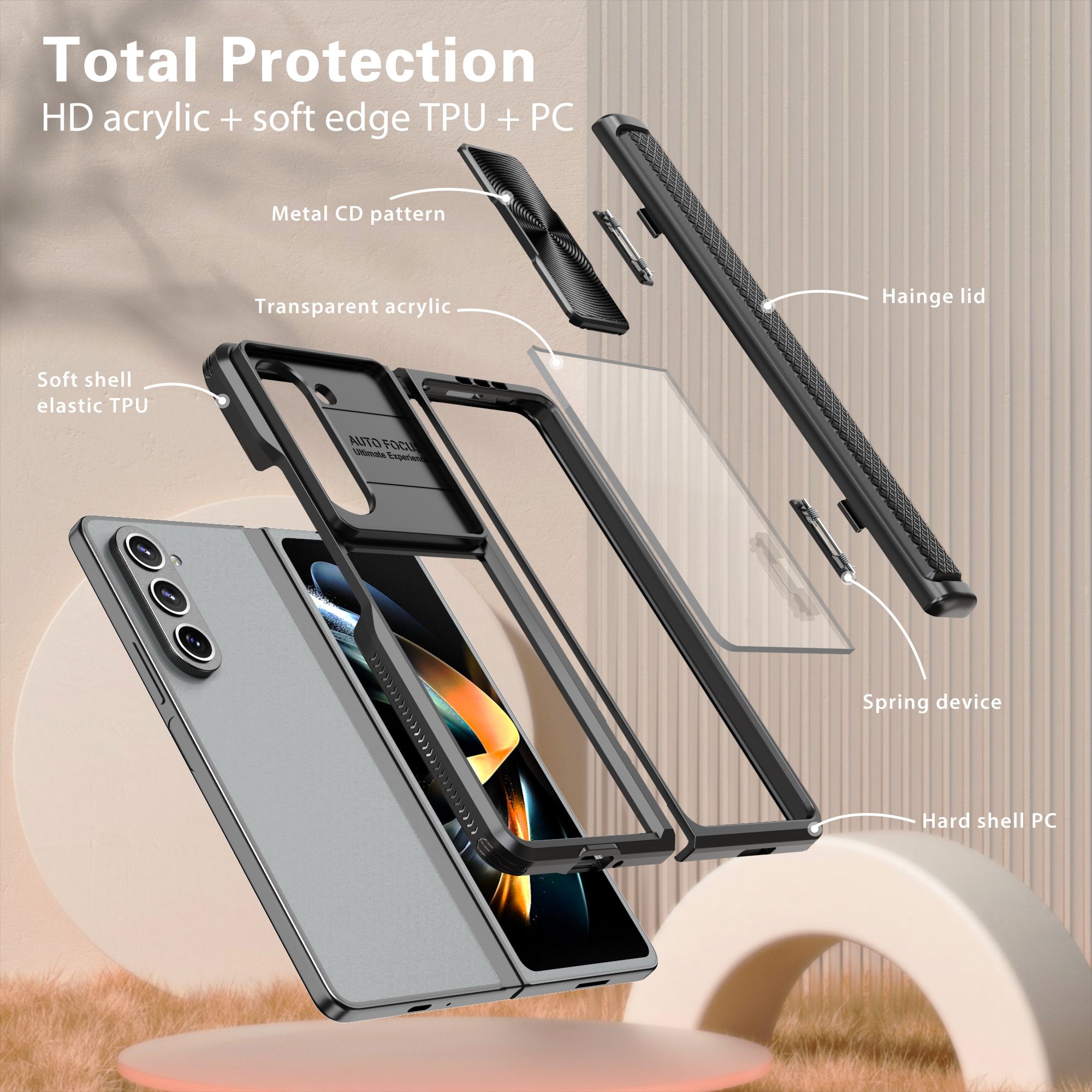 Samsung Z Fold 6 shockproof case