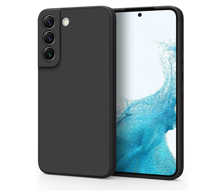 Samsung S22 black silicone case