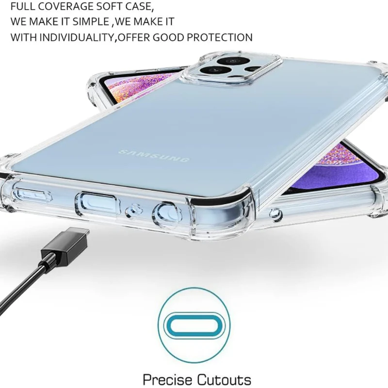 Clear Protective case for Samsung Galaxy A13