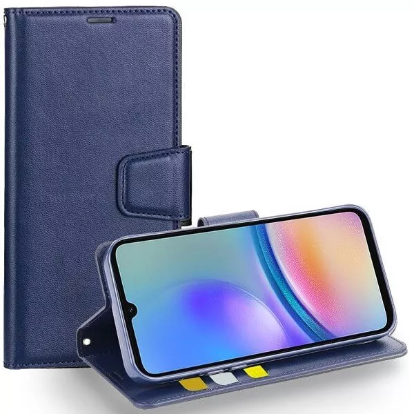 Stand case with card pockets for Samsung A06