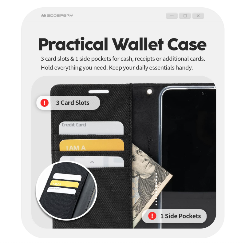 Wallet style diary case for samsung s23 plus