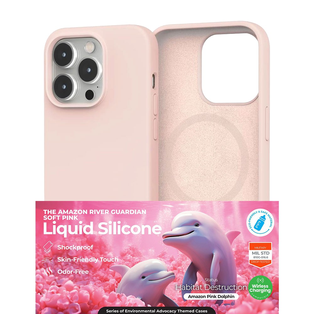 IPhone 15 Plus baby pink silicone case